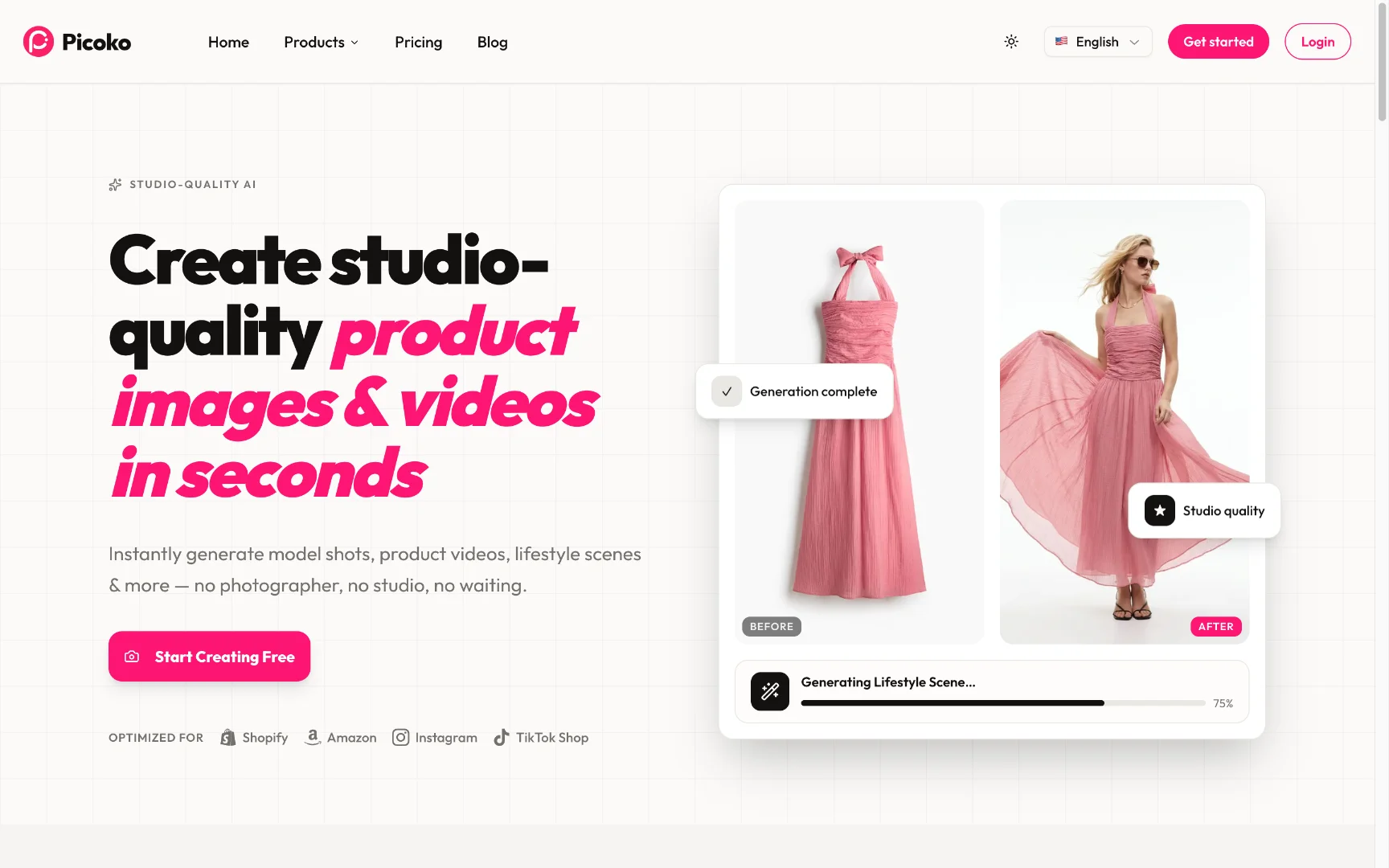 Picoko screenshot