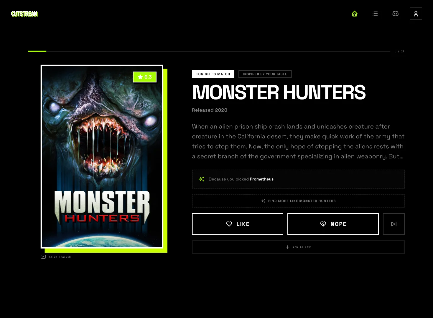 CutStream screenshot