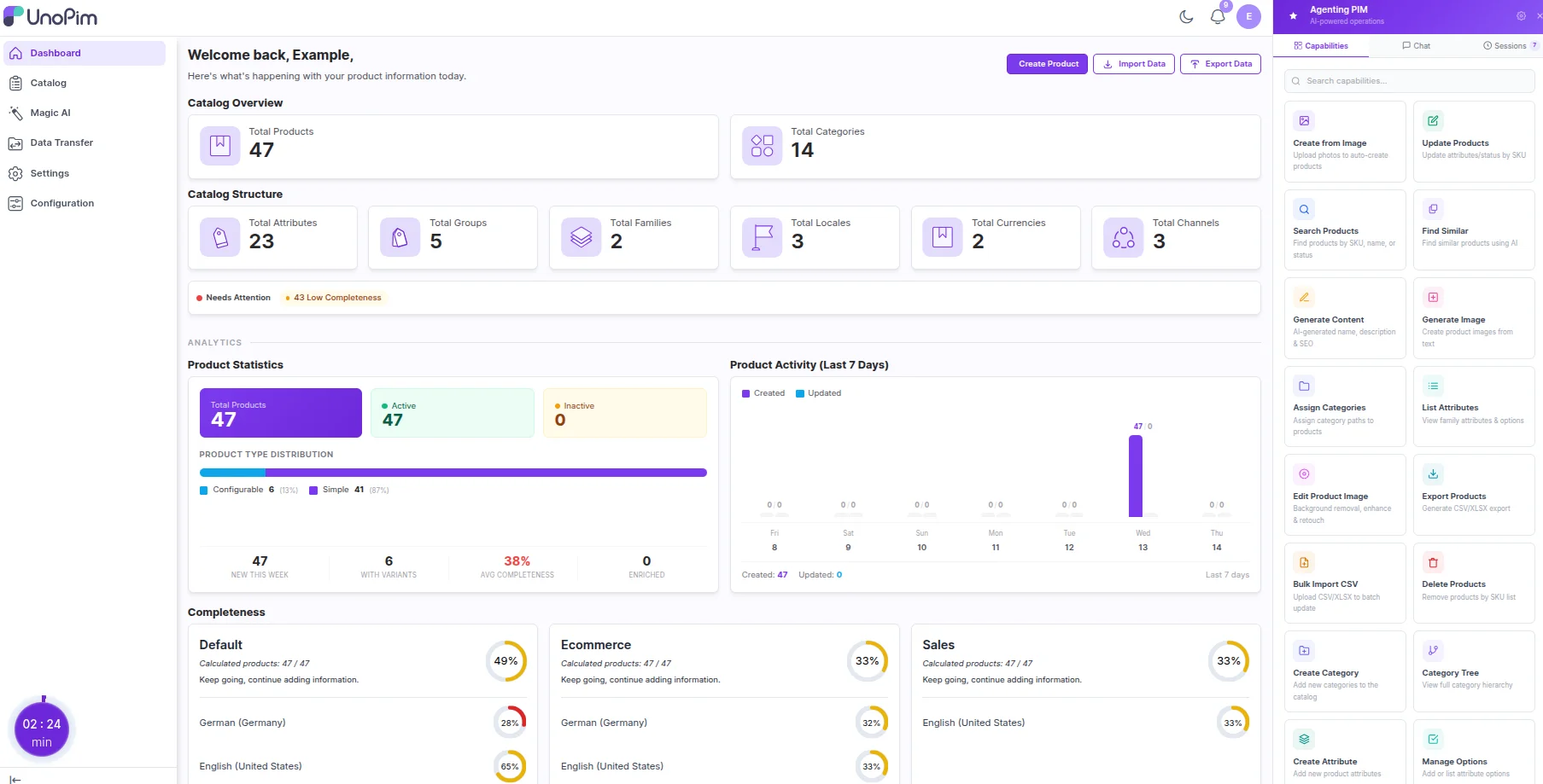 Unopim screenshot