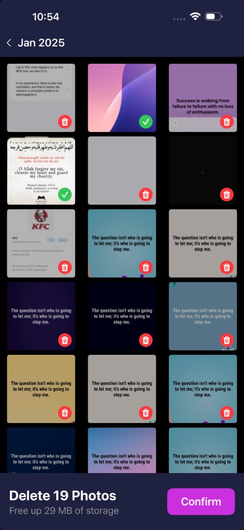 Flick: Photo Gallery Cleaner screenshot