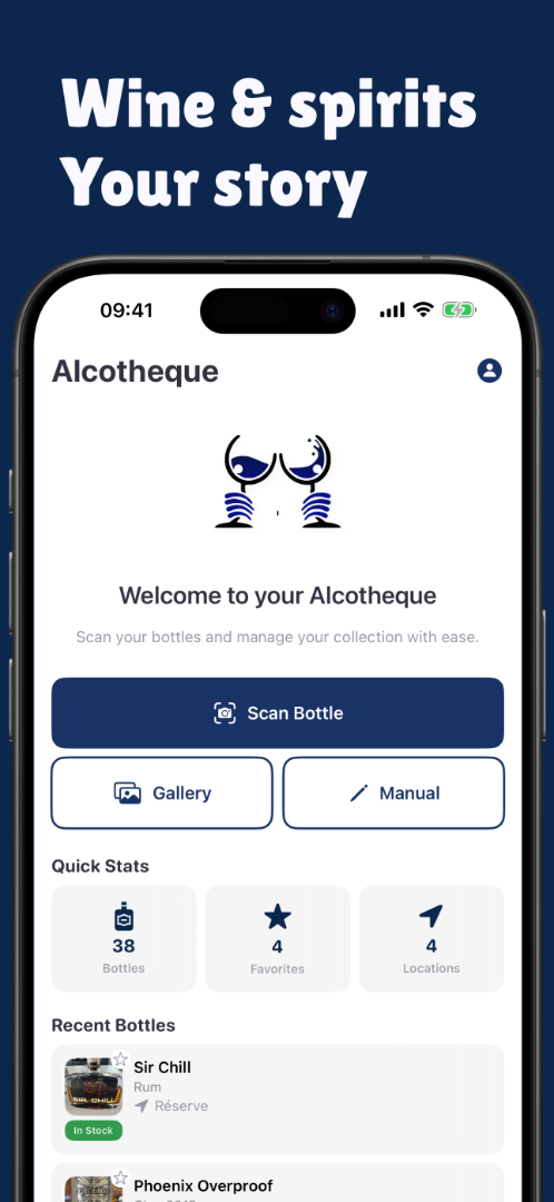 Alcotheque screenshot