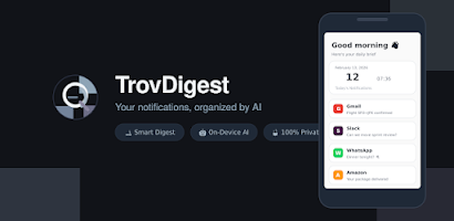 TrovDigest Notifications logo