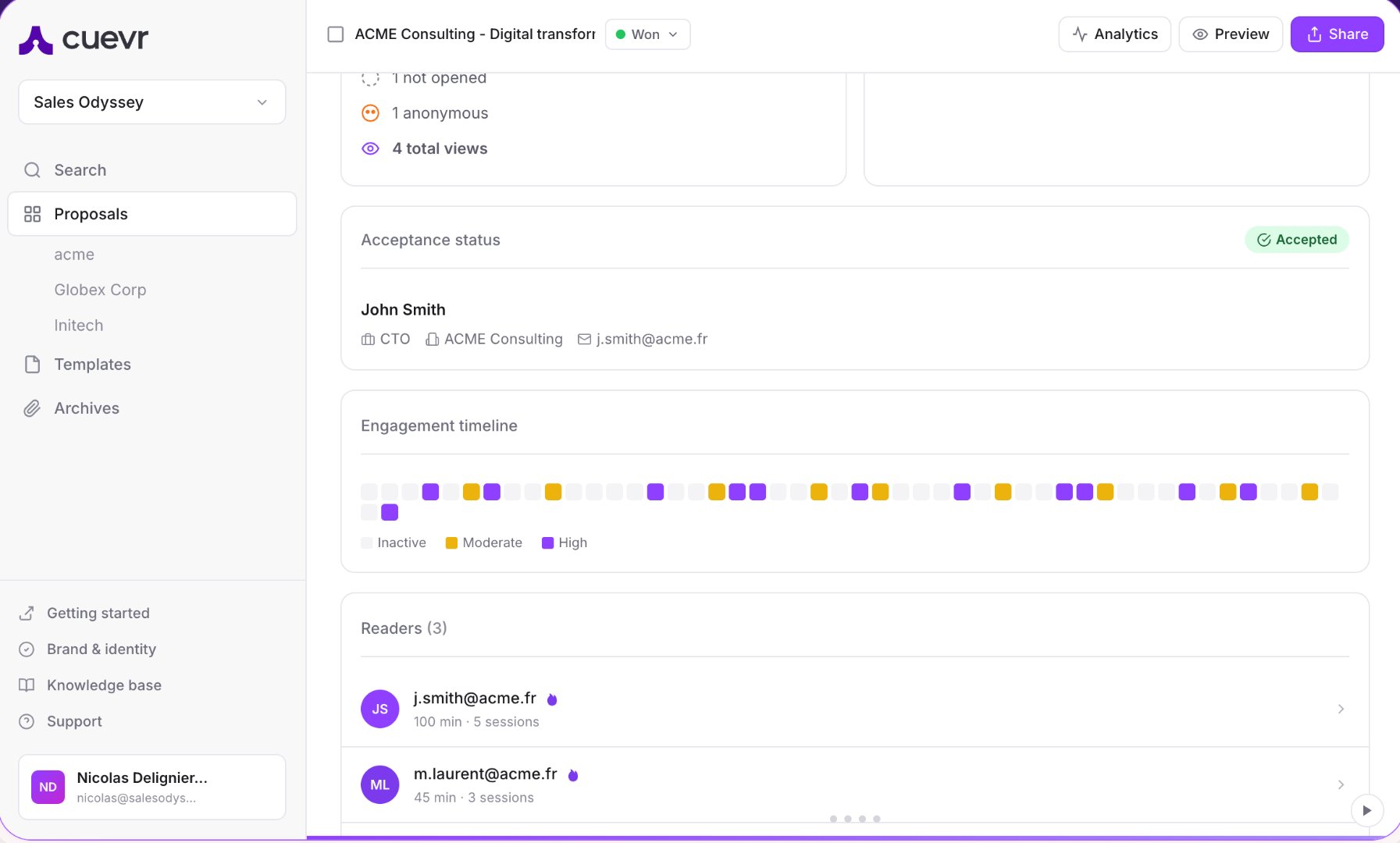 Cuevr screenshot