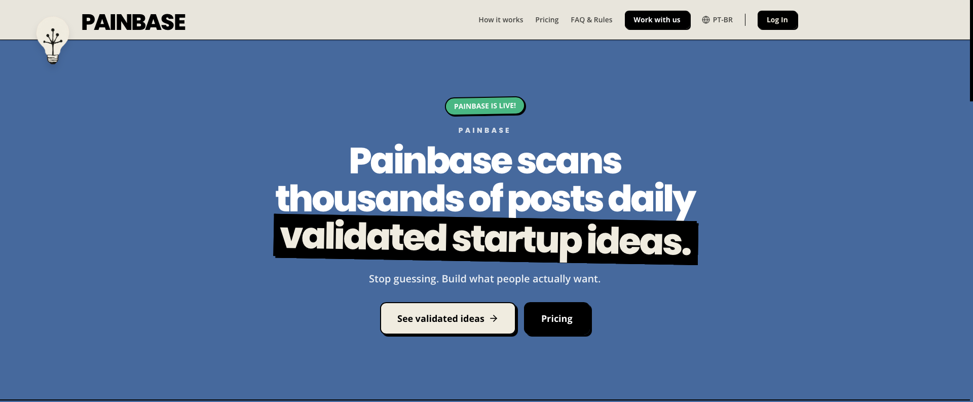 Painbase screenshot