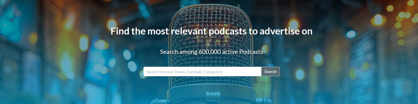 Podvertise.fm screenshot