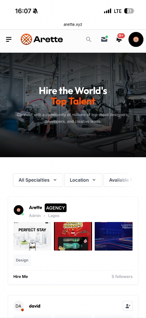 Arette screenshot