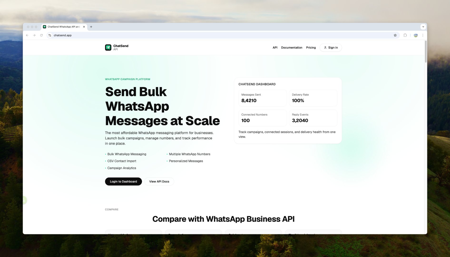 chatsend screenshot