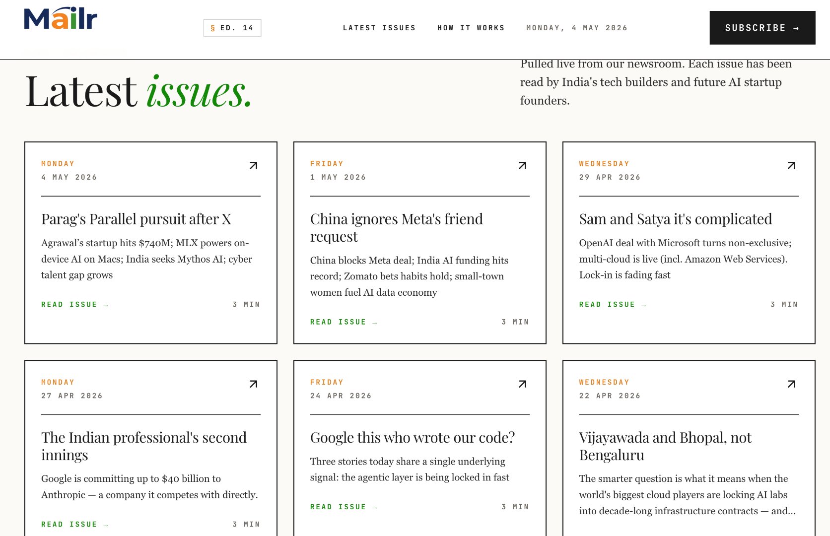 Mailr  screenshot