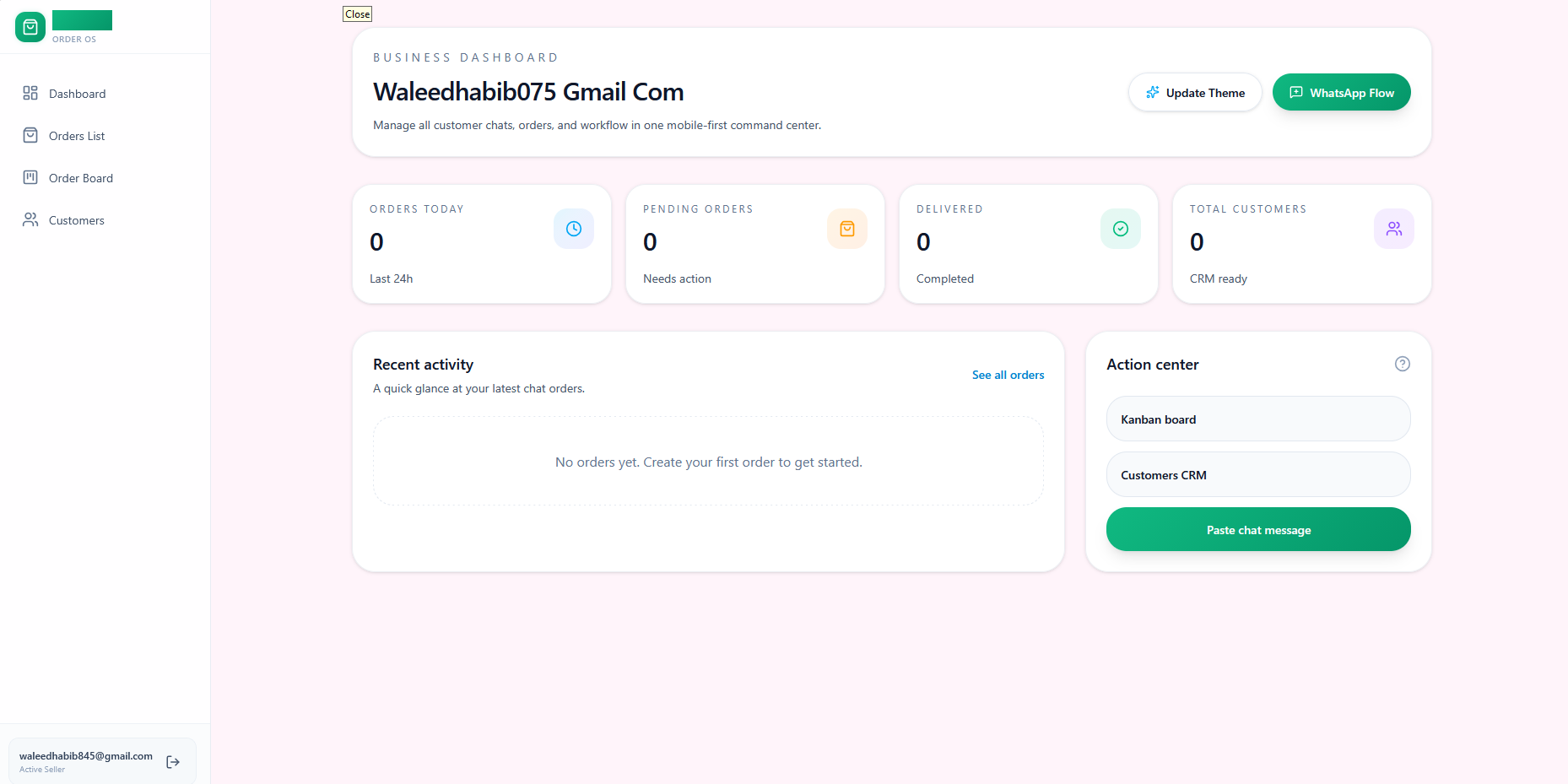 ChatCart screenshot