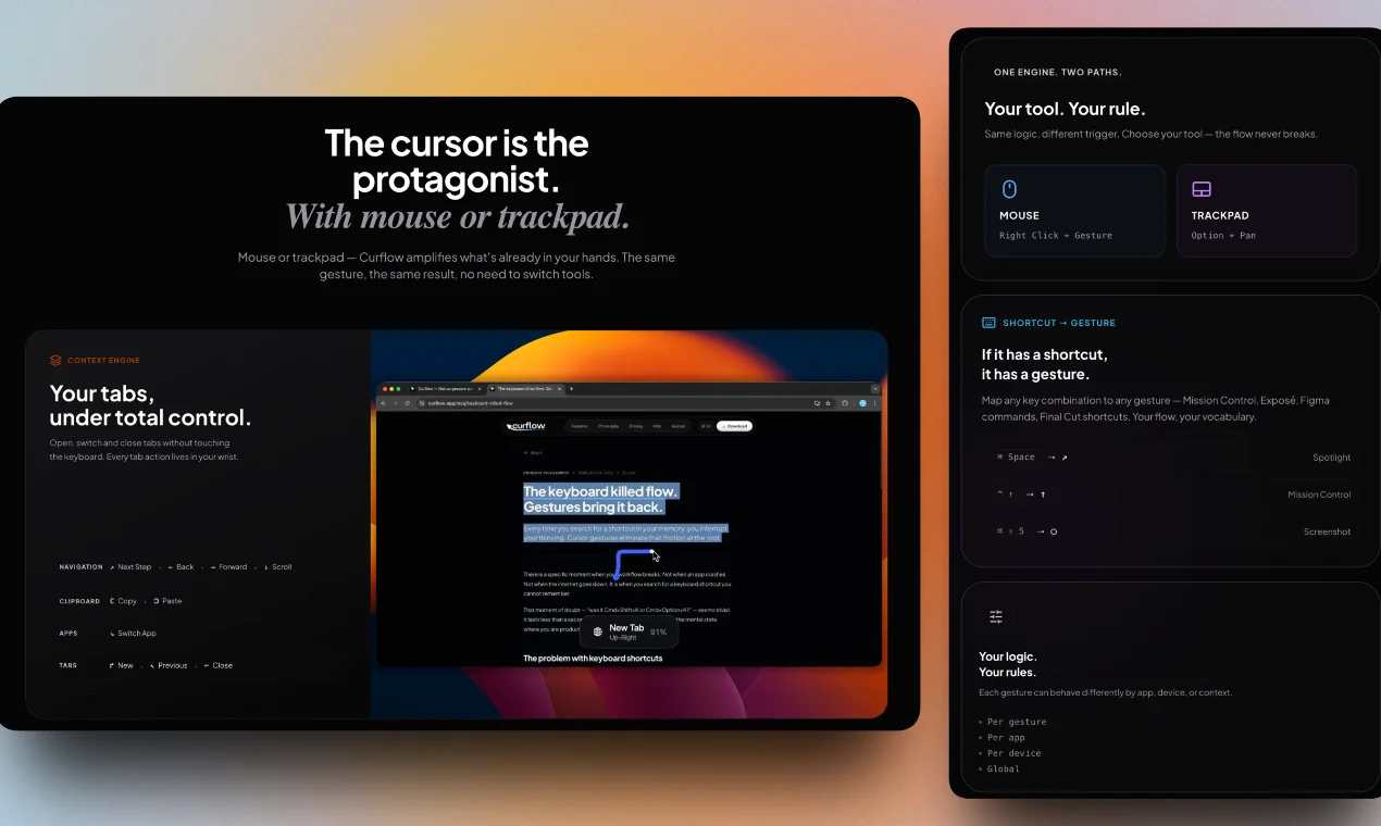 Curflow screenshot
