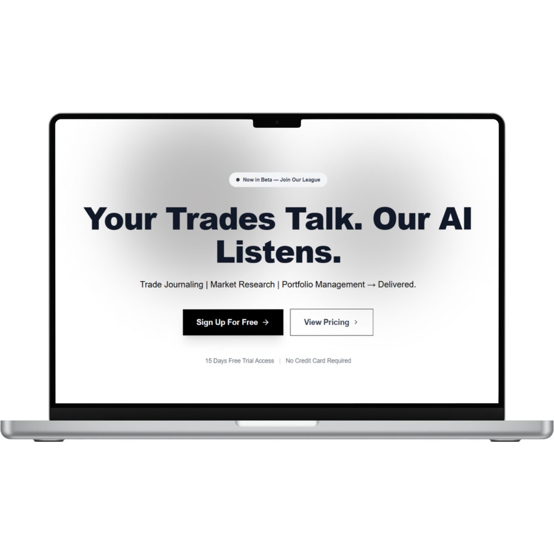 PeakAI Trading Application screenshot