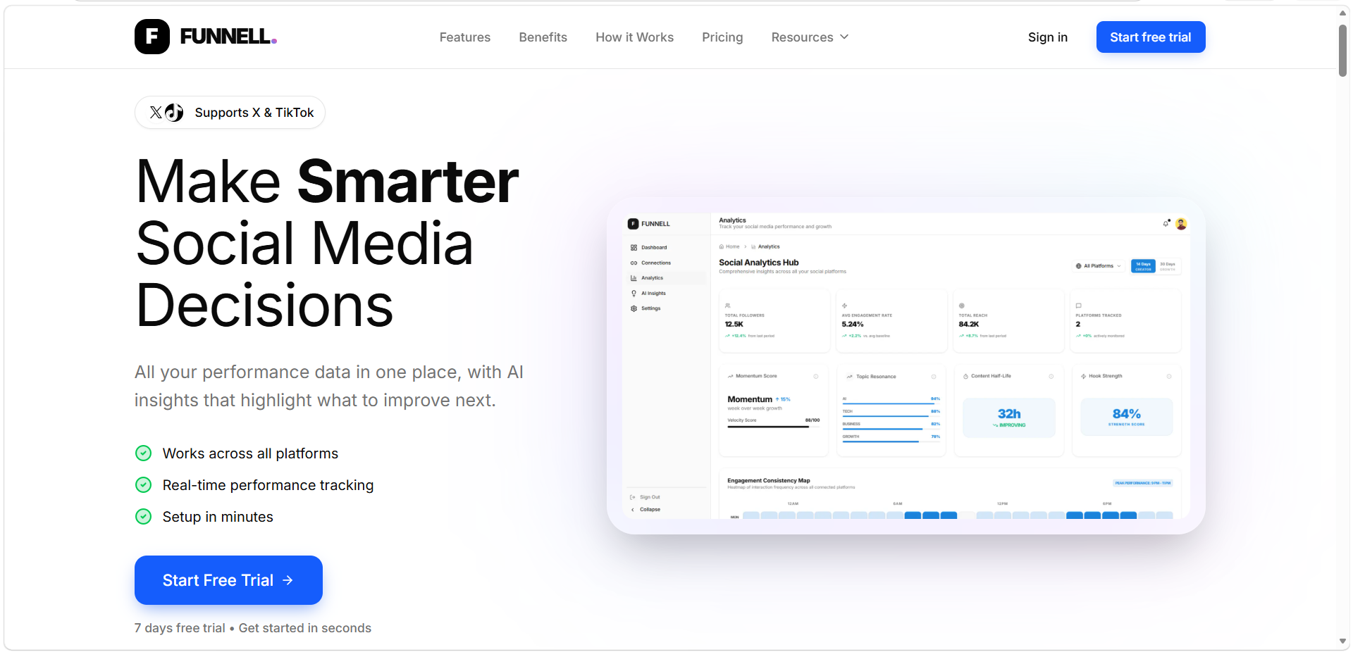 Funnell screenshot