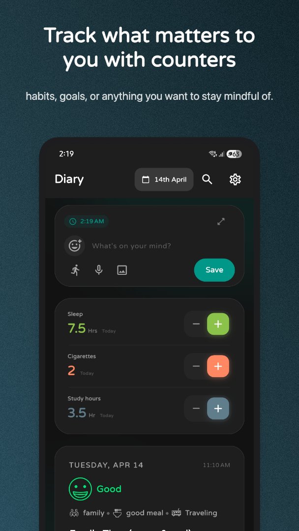 My Days - Journal in seconds, not minutes screenshot