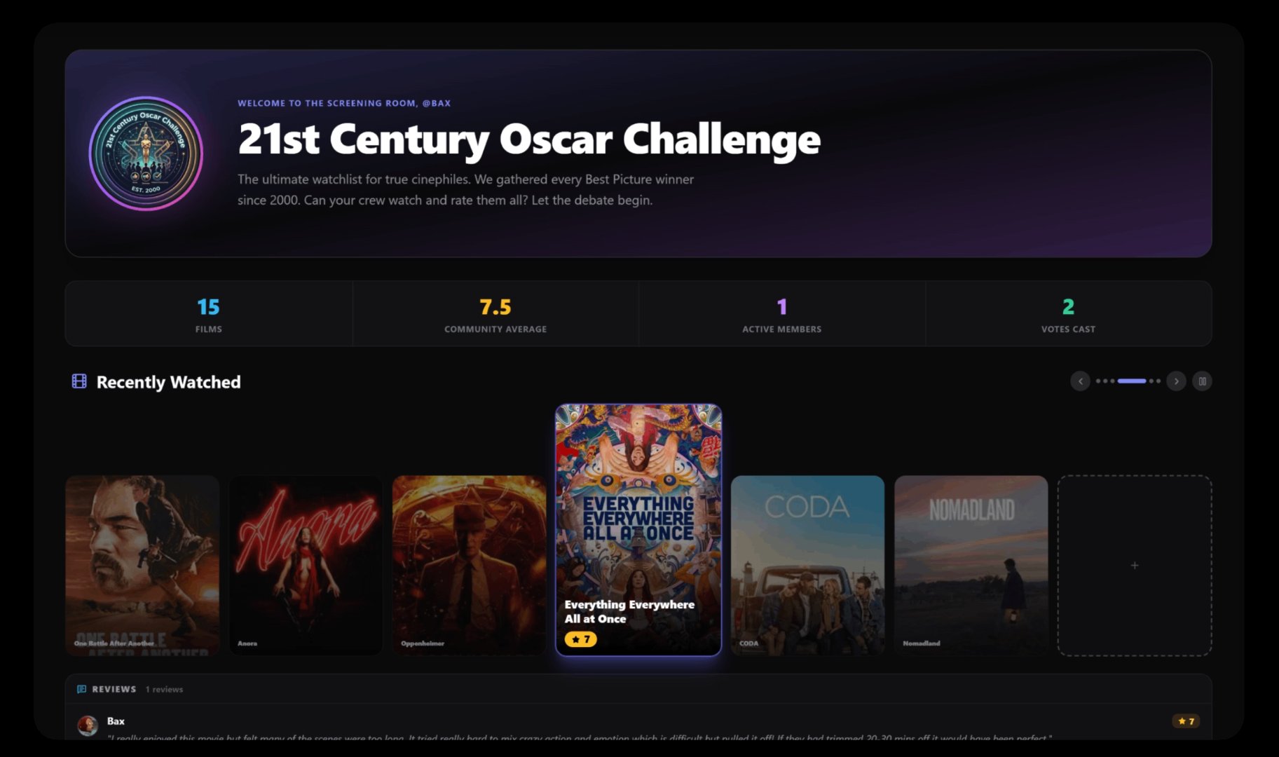 Cinema Circle screenshot