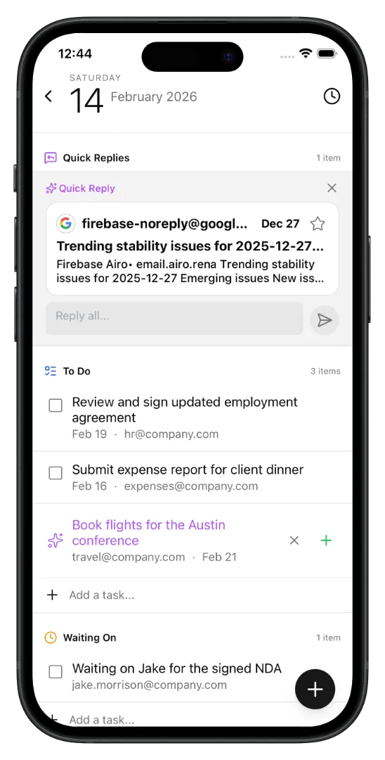 Airo Mail screenshot