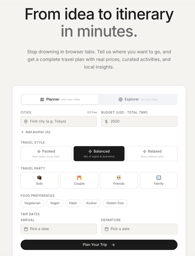TripDeck screenshot